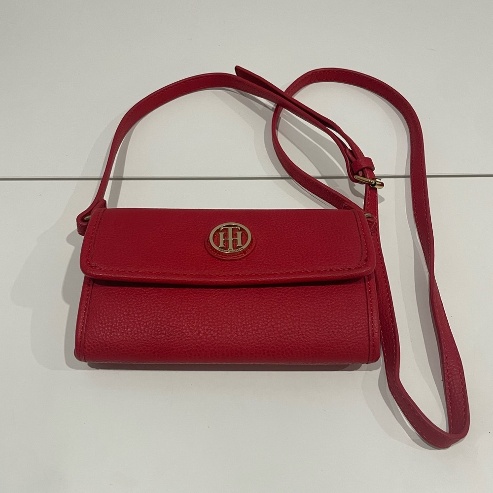 Tommy Hilfiger Red Crossbody Bag